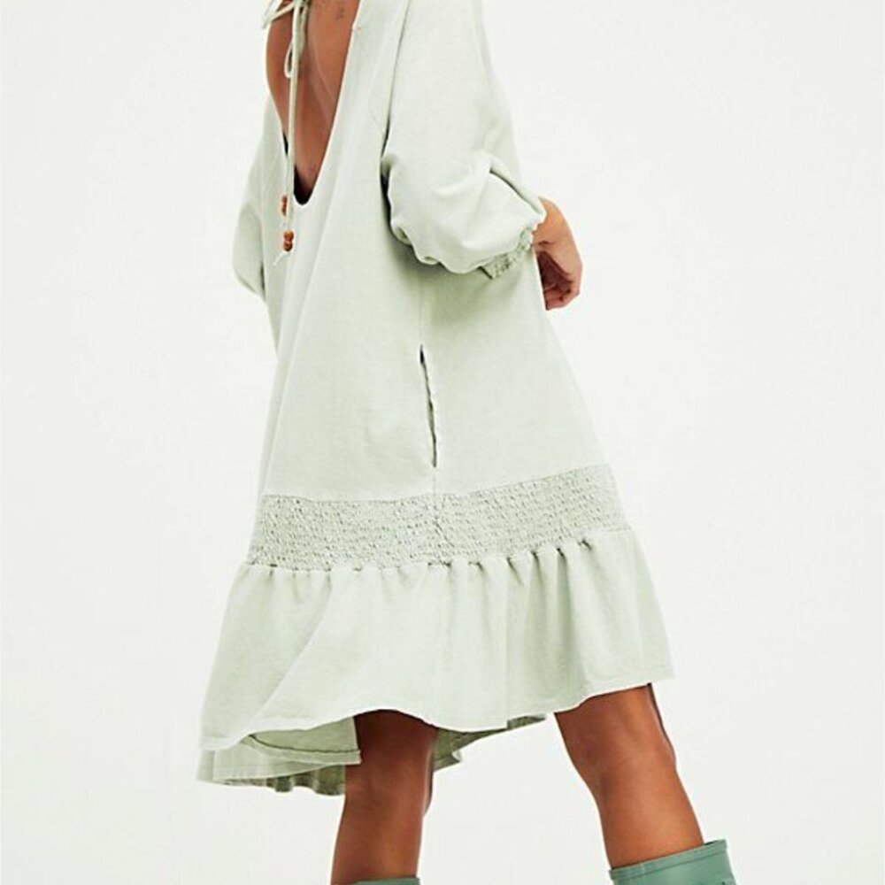 Free People jenny  Light Green Mini Dress